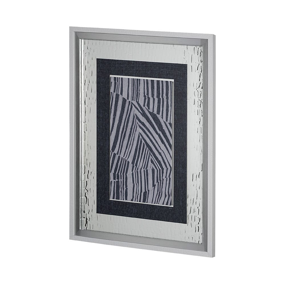 Mercana - Corduroy I by Alarm a Hand Embellished Textured Framed Art Print Matted under Glass - 13168 view 4