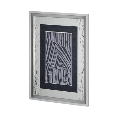 Mercana - Corduroy I by Alarm a Hand Embellished Textured Framed Art Print Matted under Glass - 13168 view 4