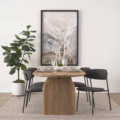 Mercana - Corey Dining Chair w/ Gray Fabric & Matte Black Metal (Set of 2) - 70253 view 11
