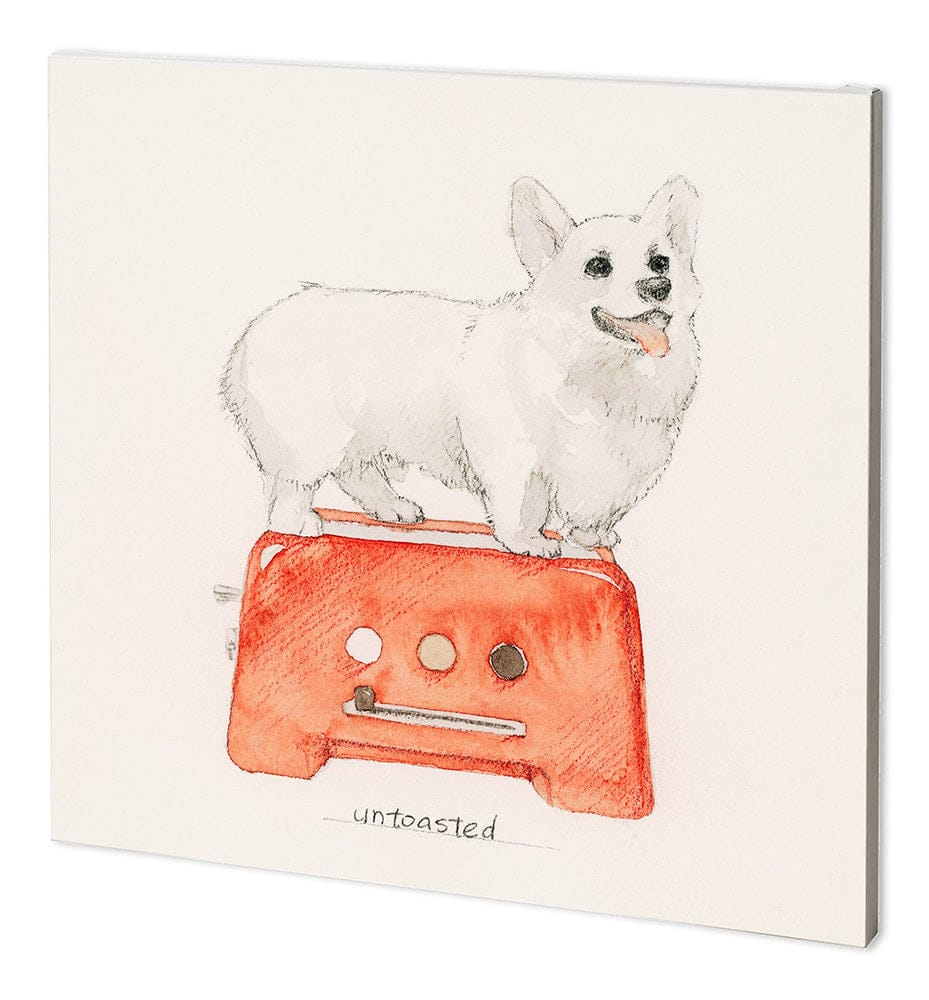 Mercana - Corgi's Backery I by Mercana Studio a Hand Embellished Textured Canvas - 100874-L view 1