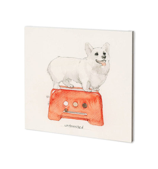 Mercana - Corgi's Backery I by Mercana Studio a Hand Embellished Textured Canvas - 100874-S view 1