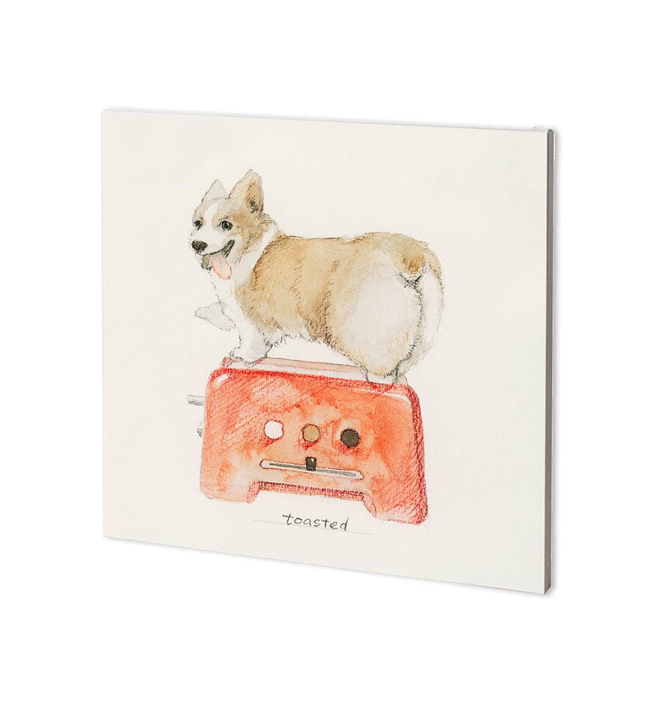 Mercana - Corgi's Backery II by Mercana Studio a Hand Embellished Textured Canvas - 100875-S view 1