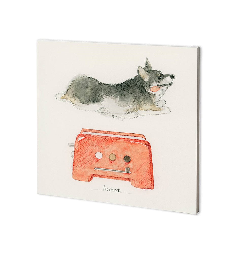 Mercana - Corgi's Backery III by Mercana Studio a Hand Embellished Textured Canvas - 100876-S view 1