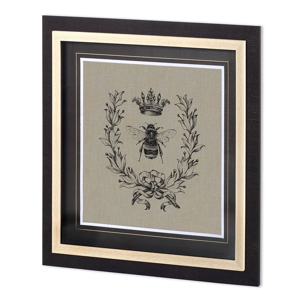 Mercana - Coronation I by Mercana Studio a Hand Embellished Textured Framed Art Print Matted under Glass - 11612 view 1
