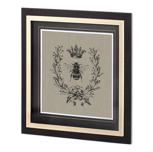 Mercana - Coronation I by Mercana Studio a Hand Embellished Textured Framed Art Print Matted under Glass - 11612 view 1
