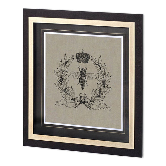Mercana - Coronation II by Mercana Studio a Hand Embellished Textured Framed Art Print Matted under Glass - 11613 view 1