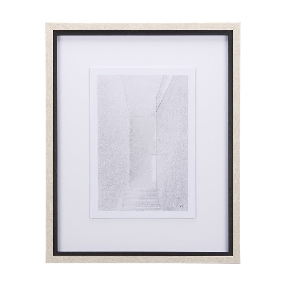 Mercana - Corridor I by Mercana Studio a Hand Embellished Textured Framed Art Print Matted under Glass - 14137 view 1