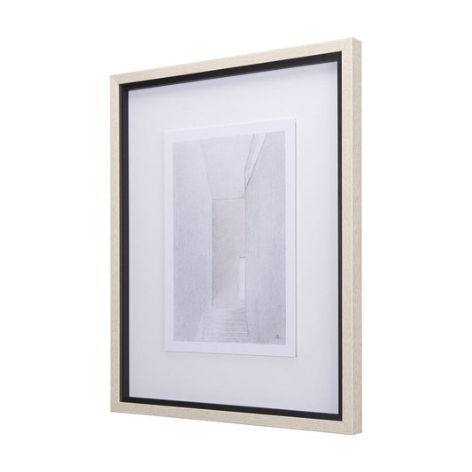 Mercana - Corridor I by Mercana Studio a Hand Embellished Textured Framed Art Print Matted under Glass - 14137 view 2
