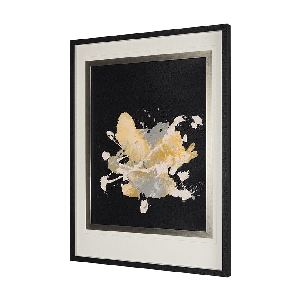 Mercana - Cosmos I by Mercana Studio a Hand Embellished Textured Framed Art Print Matted under Glass - 14755 view 2