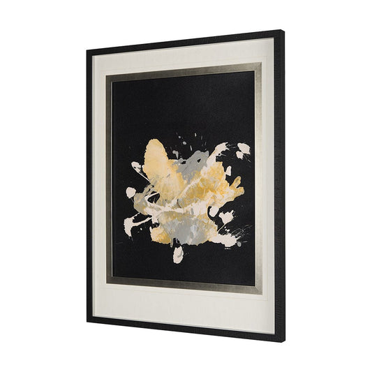Mercana - Cosmos I by Mercana Studio a Hand Embellished Textured Framed Art Print Matted under Glass - 14755 view 2