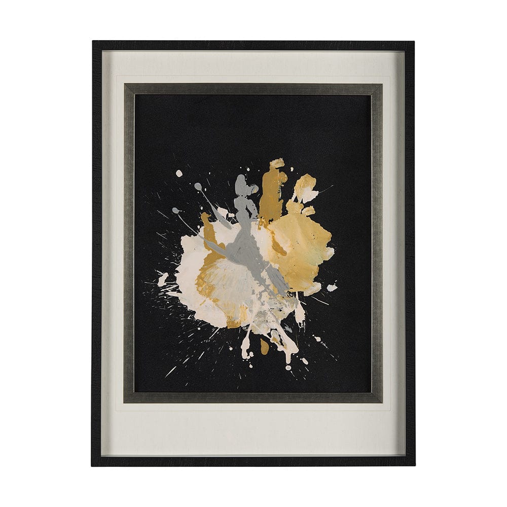 Mercana - Cosmos II by Mercana Studio a Hand Embellished Textured Framed Art Print Matted under Glass - 14756 view 1