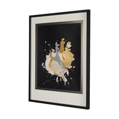 Mercana - Cosmos II by Mercana Studio a Hand Embellished Textured Framed Art Print Matted under Glass - 14756 view 5