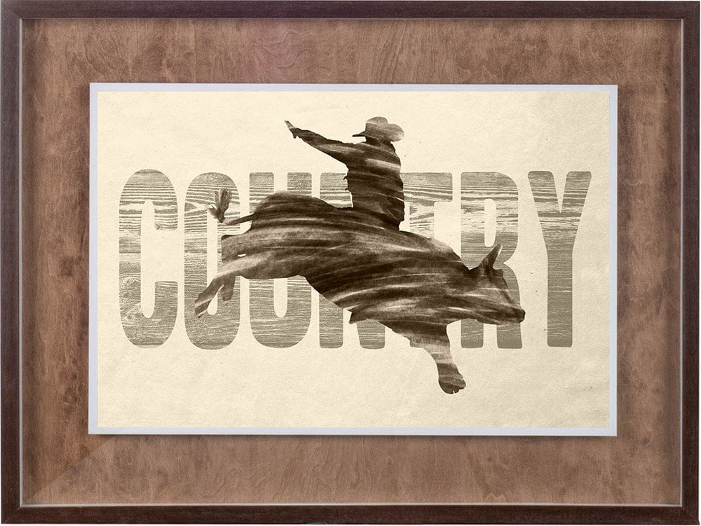 Mercana - Country by THE Studio a Framed Art Print Matted under Glass - 10274 view 2