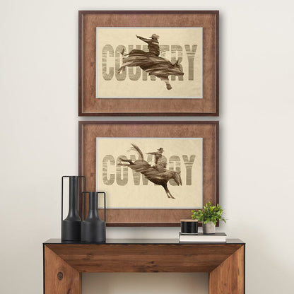 Mercana - Country by THE Studio a Framed Art Print Matted under Glass - 10274 view 5