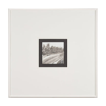 Mercana - Country Road by Studio M a handmade Original Framed Artwork under Glass - 15102 view 1