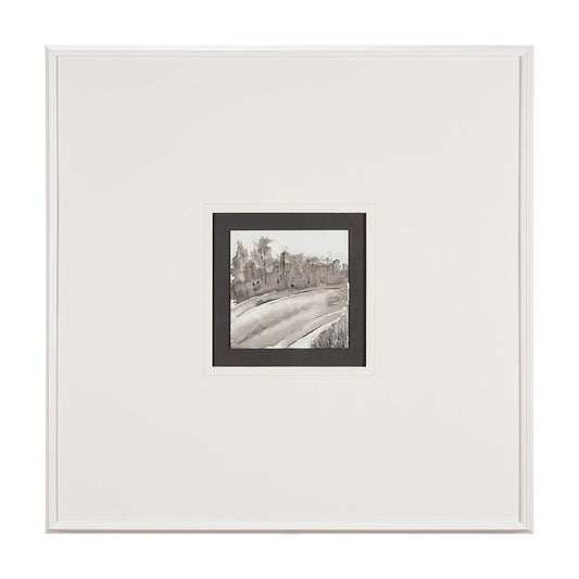 Mercana - Country Road by Studio M a handmade Original Framed Artwork under Glass - 15102 view 1