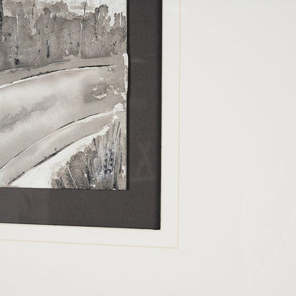 Mercana - Country Road by Studio M a handmade Original Framed Artwork under Glass - 15102 view 6