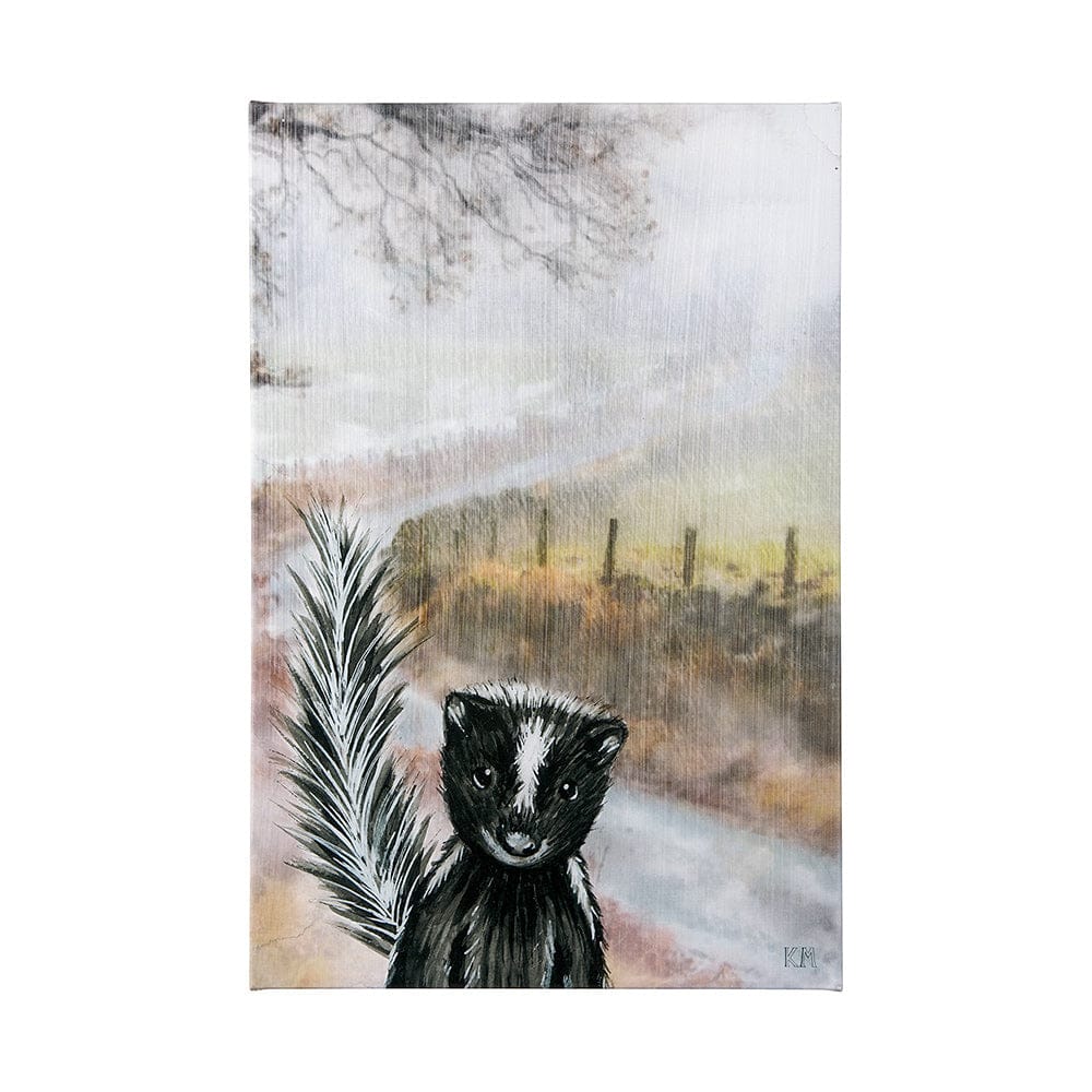 Mercana - Country Skunk by Mercana Studio a Hand Embellished Textured Canvas - 102028-L view 1