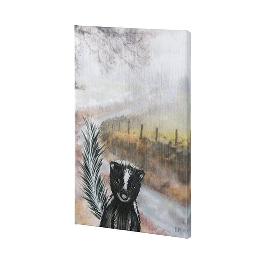 Mercana - Country Skunk by Mercana Studio a Hand Embellished Textured Canvas - 102028-L view 2