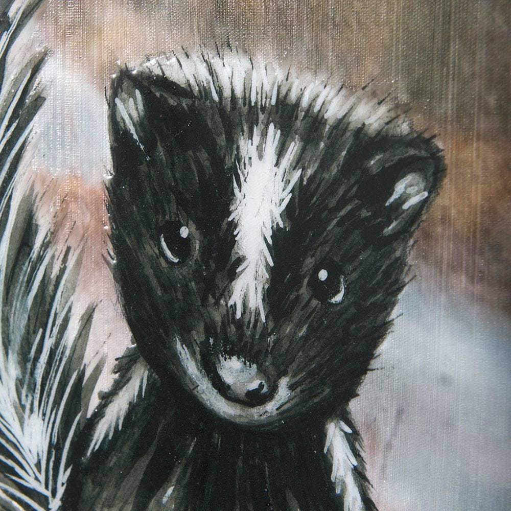 Mercana - Country Skunk by Mercana Studio a Hand Embellished Textured Canvas - 102028-L view 4