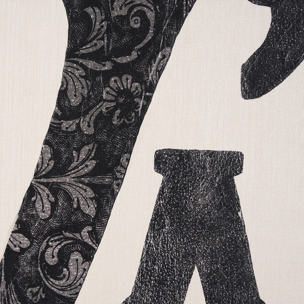 Mercana - Cowboy Culture - Y'all by Mercana Studio a Hand Embelished Textured Framed Art Print - 15418 view 7