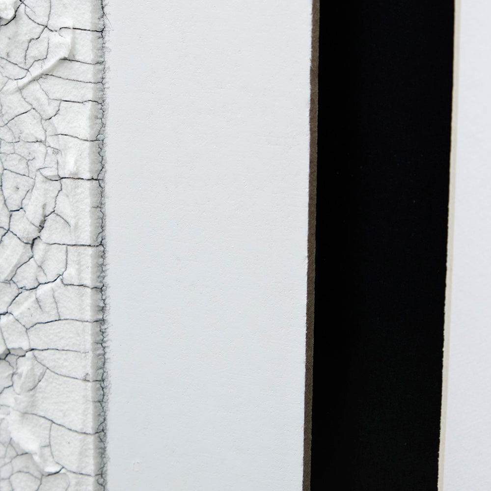 Mercana - Cracking Blocks by Studio M a handmade Original Framed Artwork under Glass - 12763 view 5