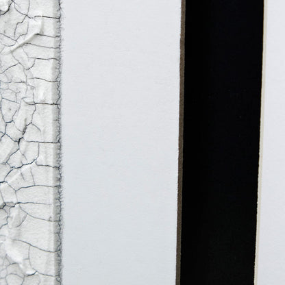 Mercana - Cracking Blocks by Studio M a handmade Original Framed Artwork under Glass - 12763 view 5