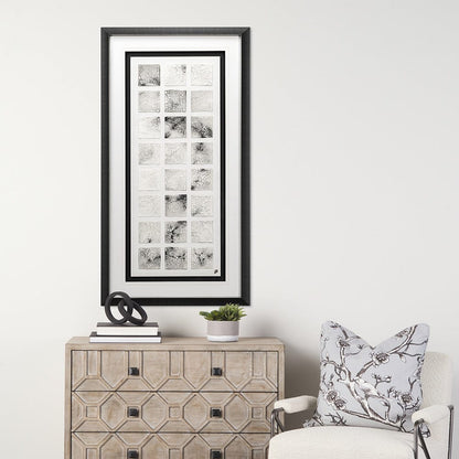 Mercana - Cracking Blocks by Studio M a handmade Original Framed Artwork under Glass - 12763 view 7