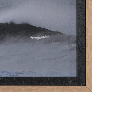 Mercana - Crashing Wave by Chad Mackay a Hand Embellished Textured Framed Art Print Matted under Glass - 15212 view 3