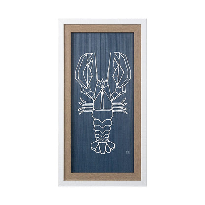 Mercana - Crawfish II by Mercana Studio a Hand Embellished Textured Framed Art Print - 14041 view 1