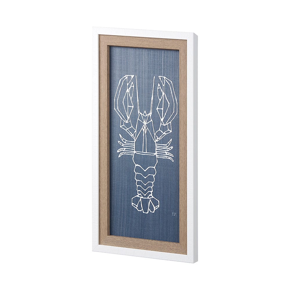 Mercana - Crawfish II by Mercana Studio a Hand Embellished Textured Framed Art Print - 14041 view 2