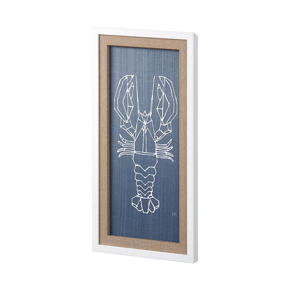 Mercana - Crawfish II by Mercana Studio a Hand Embellished Textured Framed Art Print - 14041 view 2
