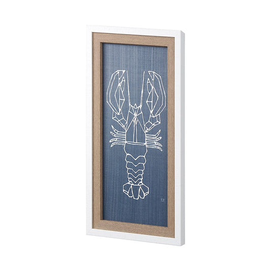 Mercana - Crawfish II by Mercana Studio a Hand Embellished Textured Framed Art Print - 14041 view 2