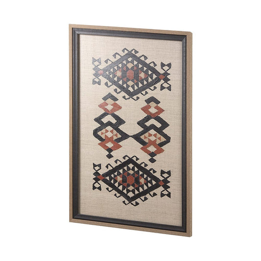Mercana - Creamy Tapestry I by Mercana Studio a Hand Embellished Textured Framed Art Print - 14016 view 2