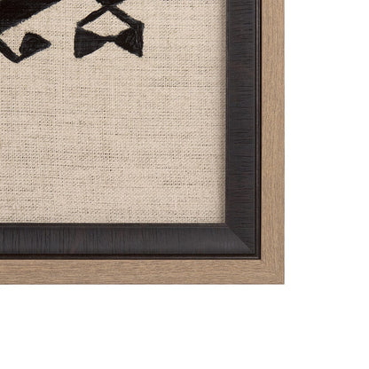 Mercana - Creamy Tapestry I by Mercana Studio a Hand Embellished Textured Framed Art Print - 14016 view 3