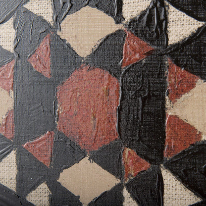 Mercana - Creamy Tapestry I by Mercana Studio a Hand Embellished Textured Framed Art Print - 14016 view 7