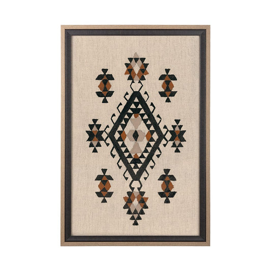 Mercana - Creamy Tapestry II by Mercana Studio a Hand Embellished Textured Framed Art Print - 14017 view 1