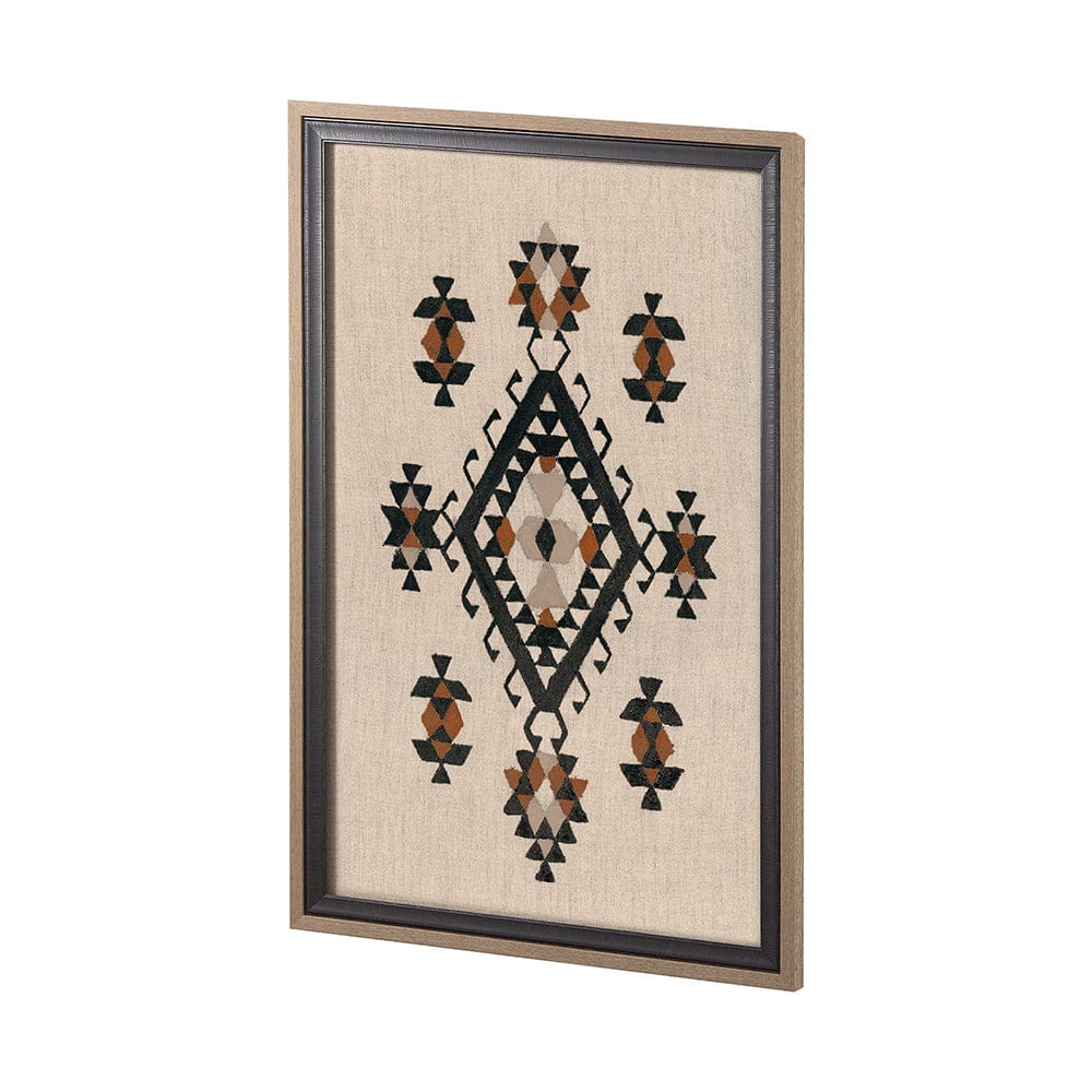 Mercana - Creamy Tapestry II by Mercana Studio a Hand Embellished Textured Framed Art Print - 14017 view 2