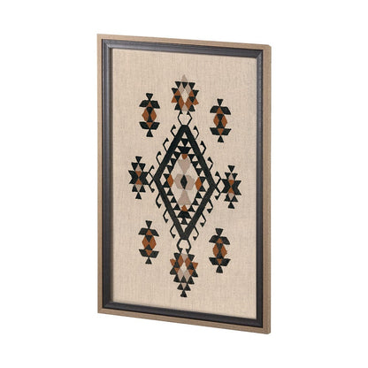 Mercana - Creamy Tapestry II by Mercana Studio a Hand Embellished Textured Framed Art Print - 14017 view 2