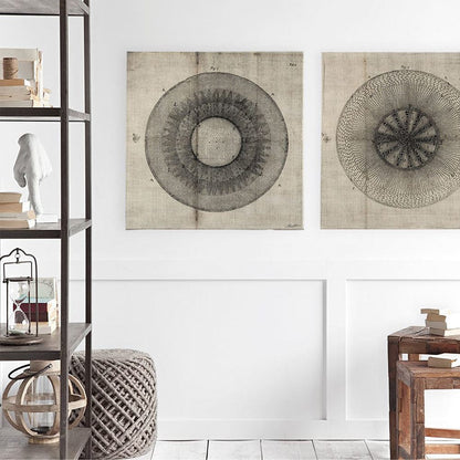 Mercana - Cross Cut II MC by Mercana Studio a Hand Embellished Textured Canvas - 100005-S view 3