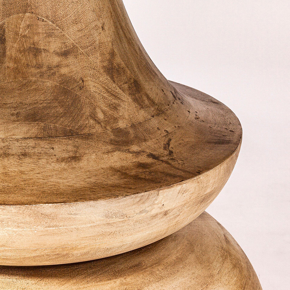 Mercana - Crossman 60" Round Blonde Solid Wood & Base Dining Table - 68518-AB view 5