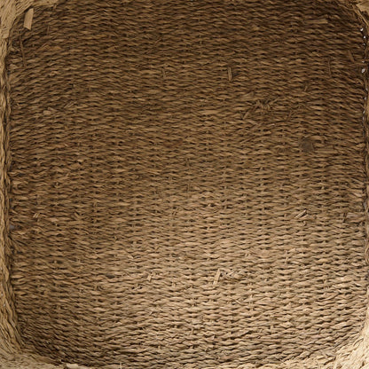 Mercana - Cullen 15.7L x 15.7W x 15.7H Grey Twisted Seagrass Square Basket (Set of 3) - 69612 view 7