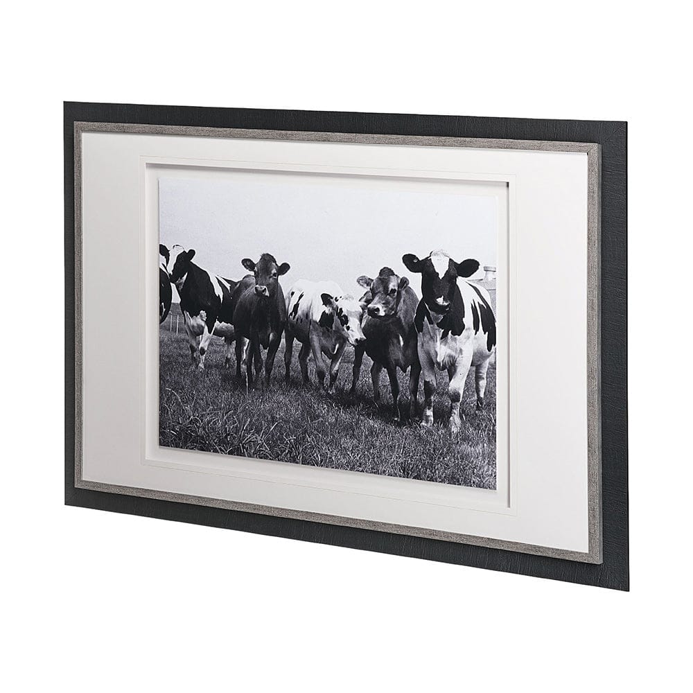Mercana - Curiosity by The Vintage Collection a Hand Embellished Textured Framed Art Photo Matted under Glass - 13129 view 4