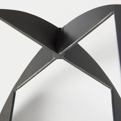 Mercana - Cusco 7.0L x 7.0W x 10.0H Black Iron Large Geometric Decorative Object - 69252 view 6