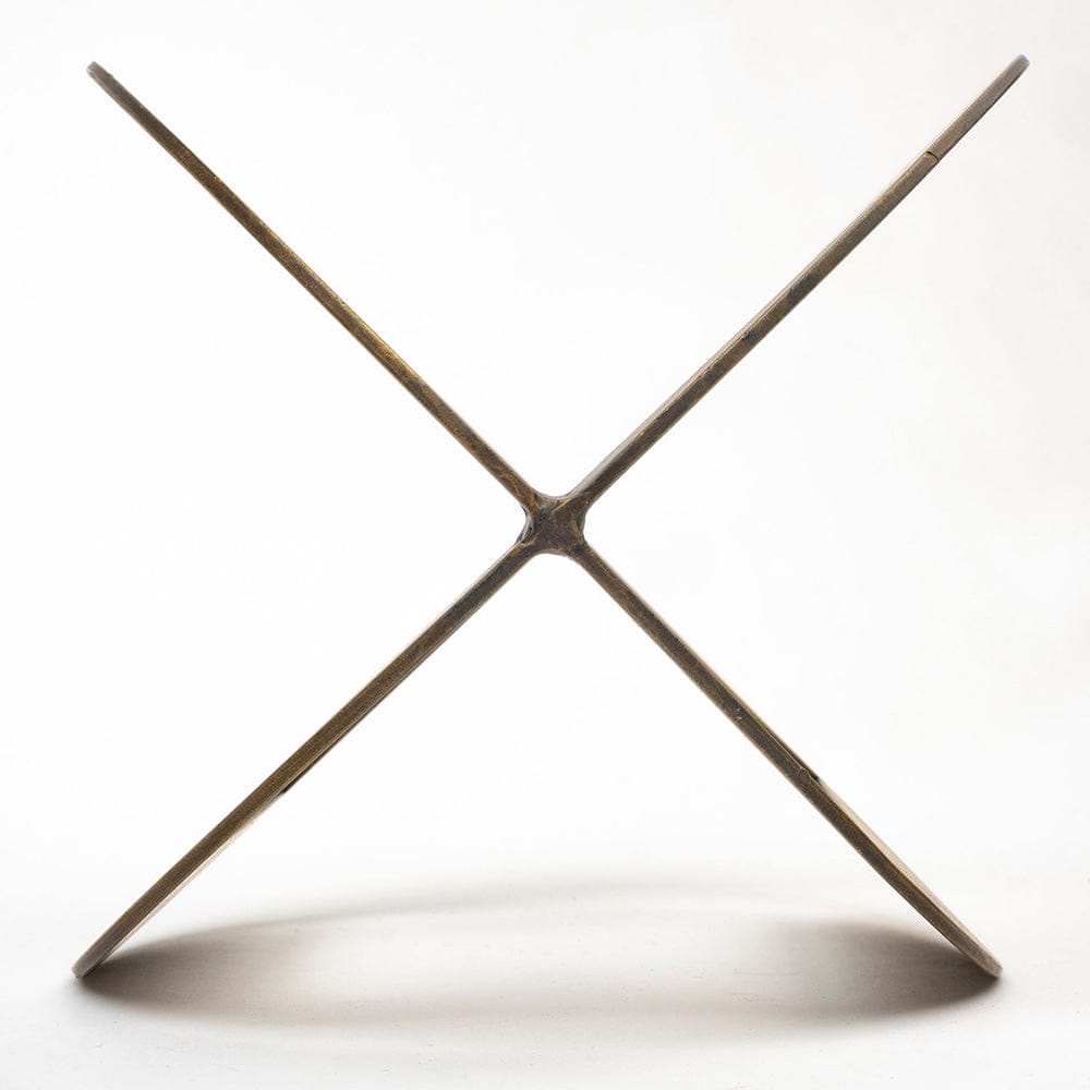 Mercana - Cusco II Large 9L x 9W Gold Geometric Decorative Object - 68664_CLOSEOUT view 2