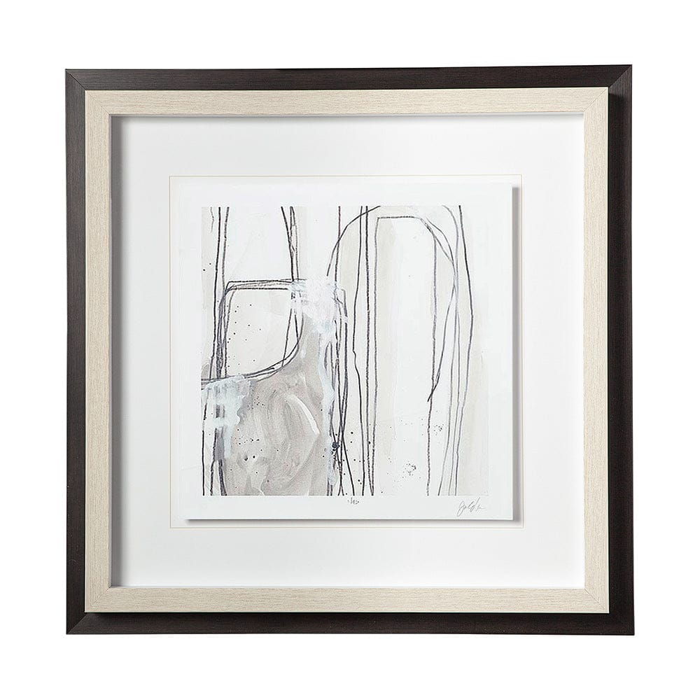 Mercana - Custom Abstract Logic I by June Vess a Framed Art Print Matted under Glass - 11011 view 1