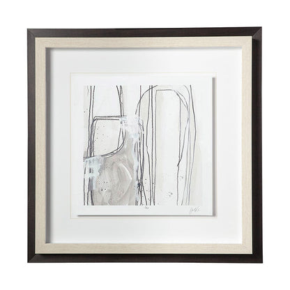 Mercana - Custom Abstract Logic I by June Vess a Framed Art Print Matted under Glass - 11011 view 1