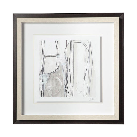 Mercana - Custom Abstract Logic I by June Vess a Framed Art Print Matted under Glass - 11011 view 1