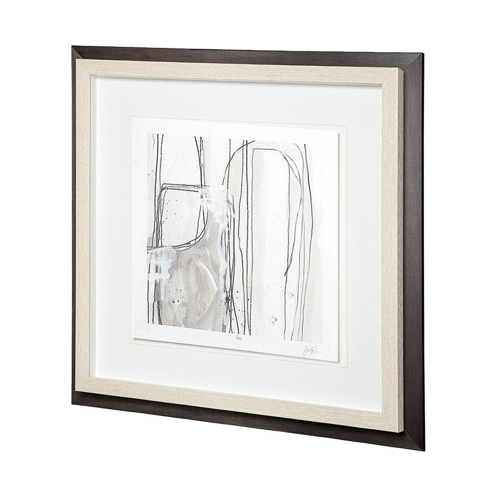 Mercana - Custom Abstract Logic I by June Vess a Framed Art Print Matted under Glass - 11011 view 2