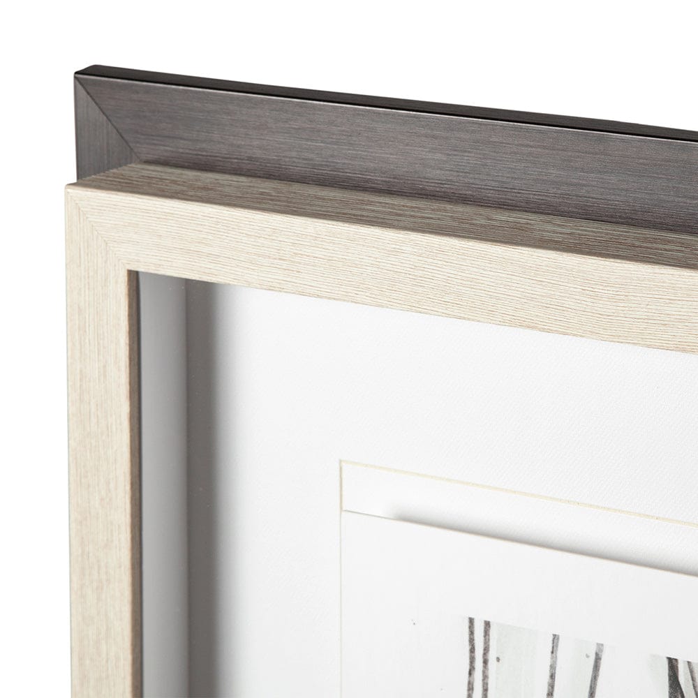 Mercana - Custom Abstract Logic I by June Vess a Framed Art Print Matted under Glass - 11011 view 4